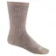 Wide Open Solid Midweight Micro Crew Sock in Rye