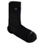 Wide Open Solid Midweight Micro Crew Sock in Black