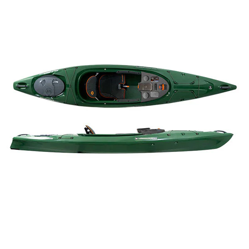 Wilderness Systems Pungo 125 Kayak in Forest Green