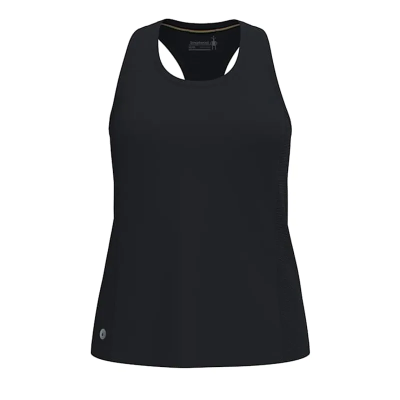 Smartwool Women's Active Mesh Racerback Tank in Black-3