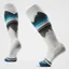 Smartwool Women's Ski Pattern Over The Calf Socks in Ash