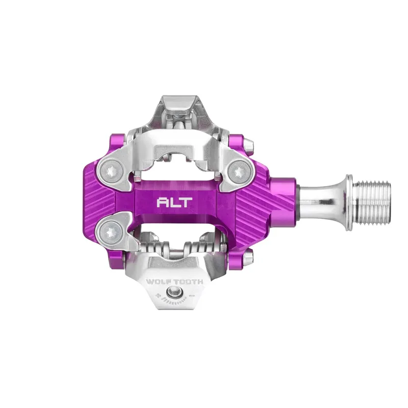 Wolf Tooth ALT XC Clipless Pedals in Purple-1