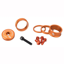 Wolf Tooth Headset BlingKit 3/5/10/15mm w/Top Cap in Orange