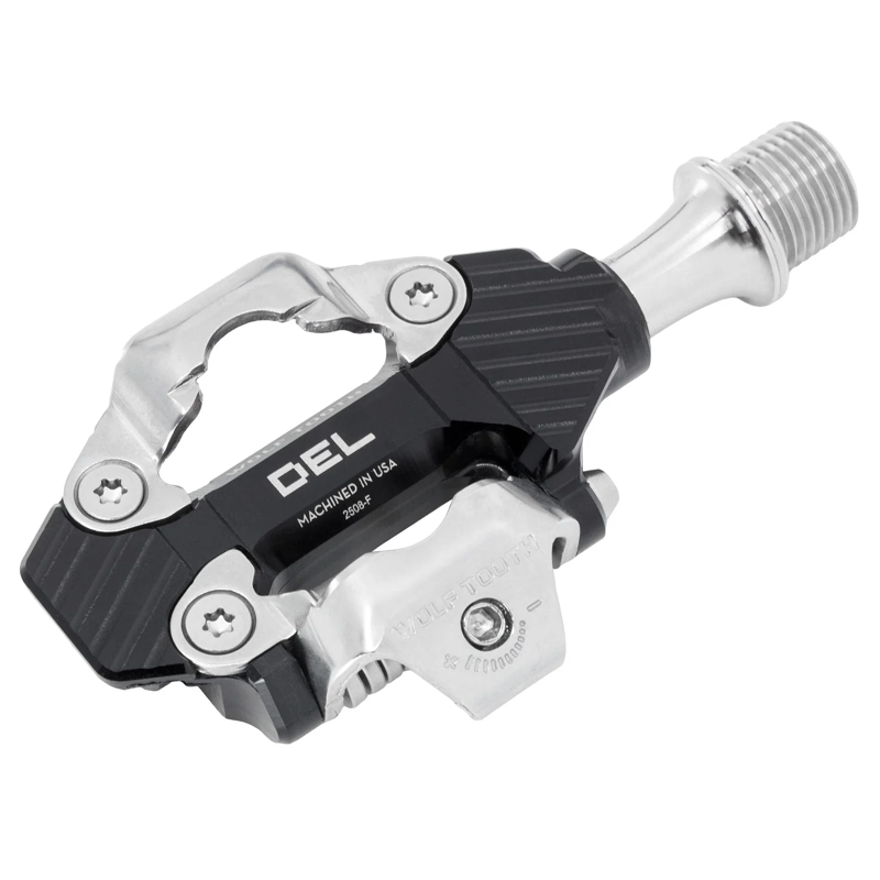 Wolf Tooth DEL Gravel Race Clipless Pedals in Black