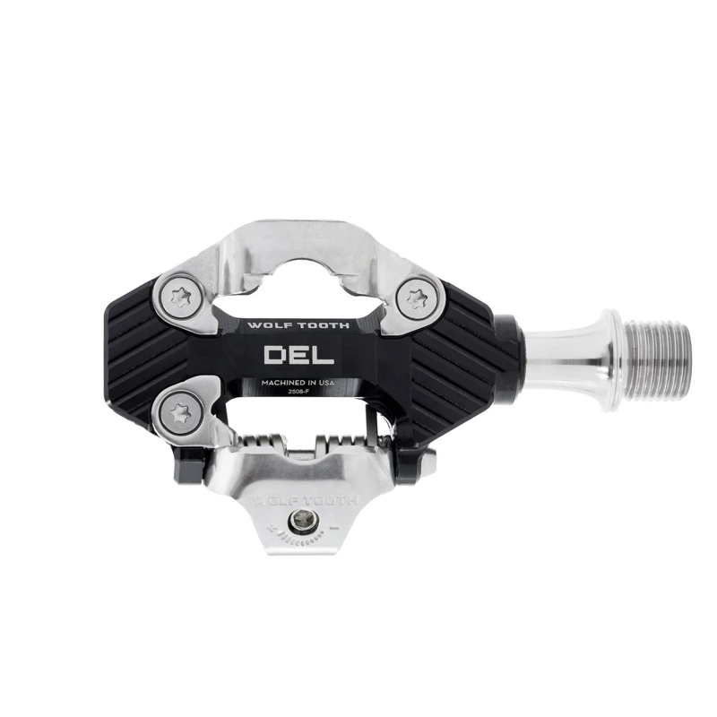 Wolf Tooth DEL Gravel Race Clipless Pedals in Black-1
