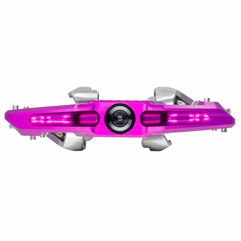 Wolf Tooth Shift Gravity Clipless Pedal in Ultraviolet Purple-2