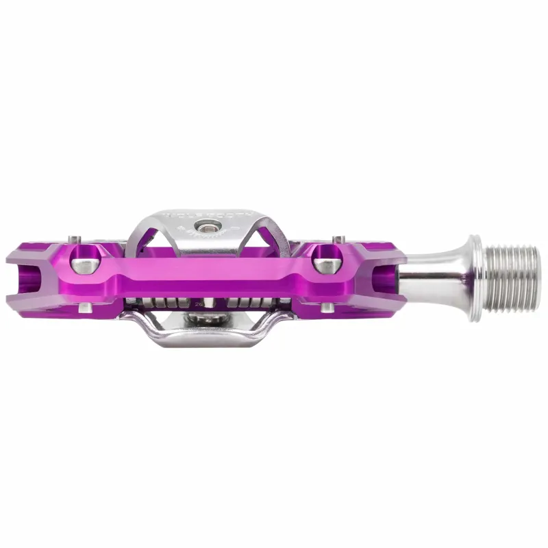 Wolf Tooth Shift Gravity Clipless Pedal in Ultraviolet Purple-5
