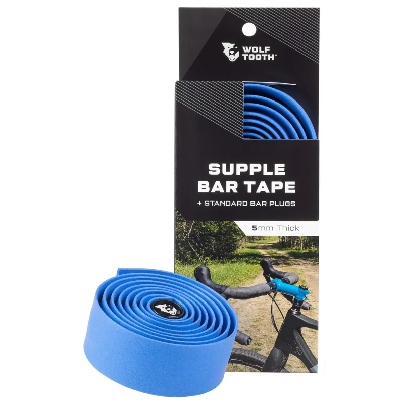 Wolf Tooth Supple Bar Tape in Blue-1