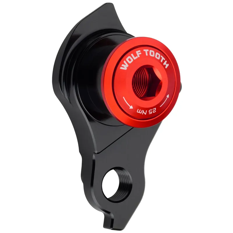 Wolf Tooth Universal Derailleur Hanger in Red