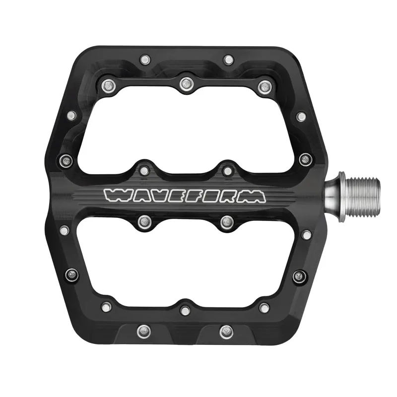 Wolf Tooth Waveform Aluminum Pedals in Black-1