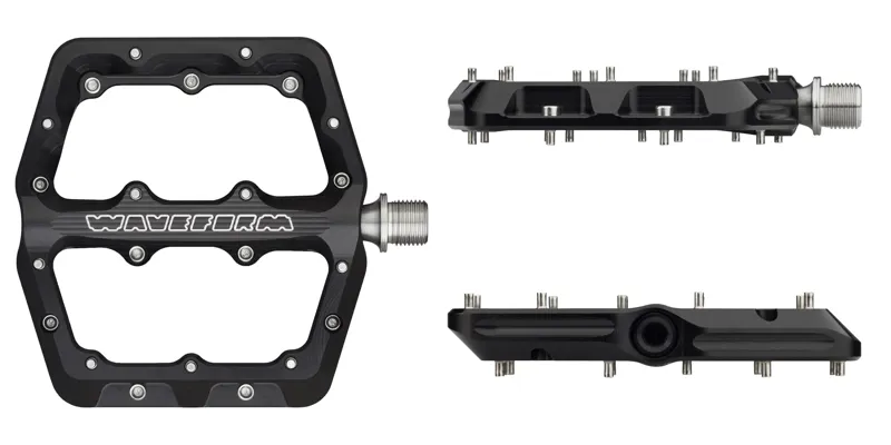 Wolf Tooth Waveform Aluminum Pedals in Black-6