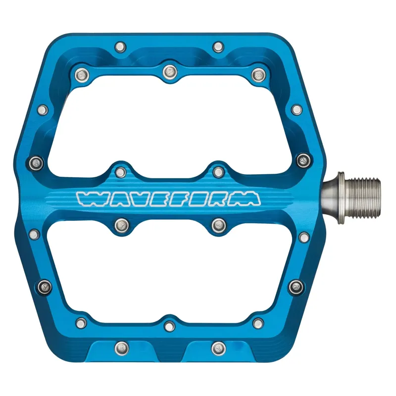 Wolf Tooth Waveform Aluminum Pedals in Blue