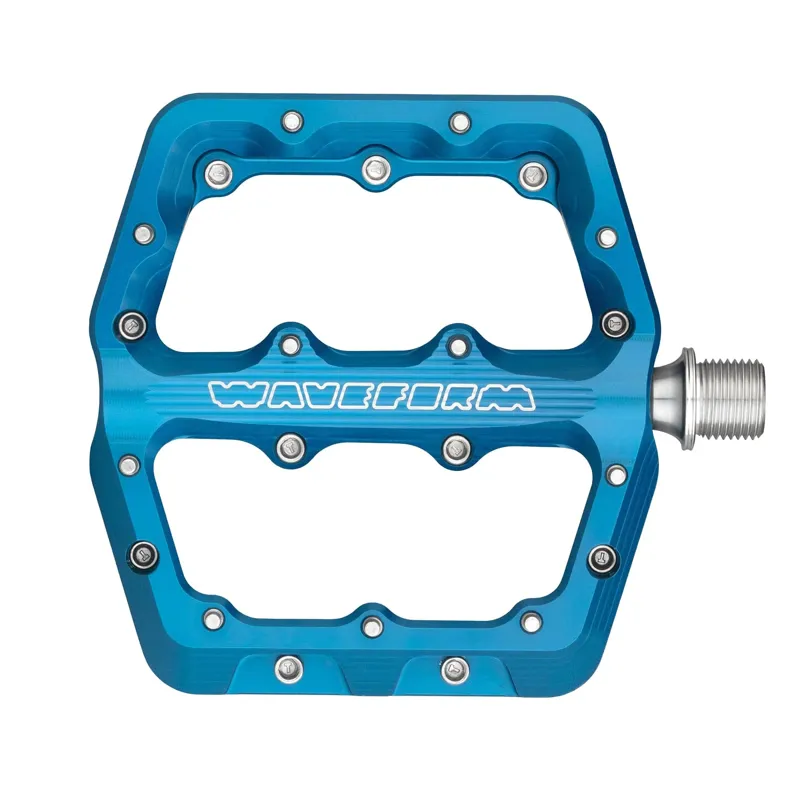 Wolf Tooth Waveform Aluminum Pedals in Blue-1