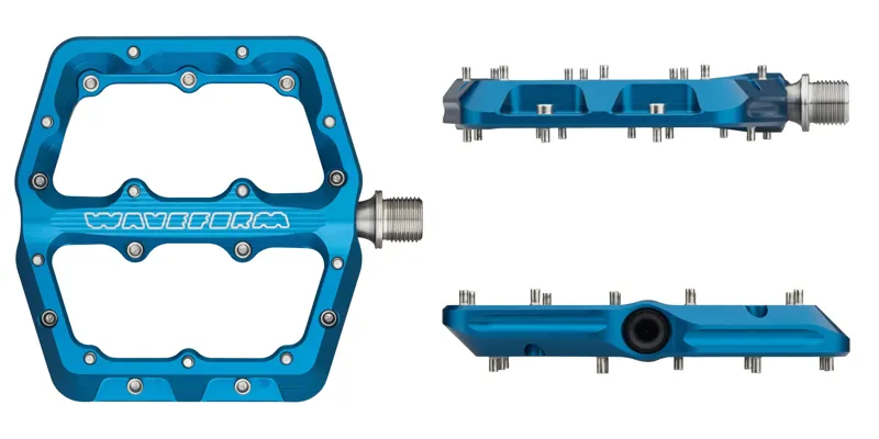 Wolf Tooth Waveform Aluminum Pedals in Blue-6