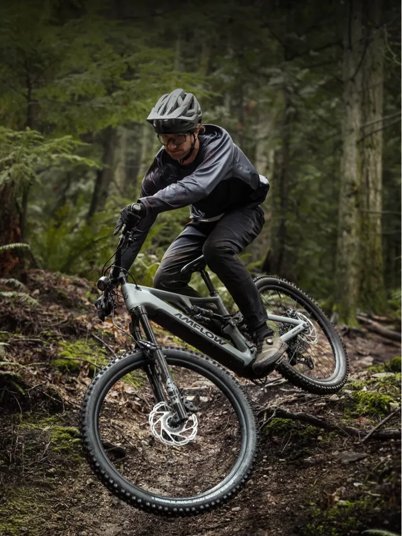 Amflow PR Carbon Bike Moss Green Medium-8