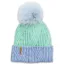 Turtle Fur Snowpack Pom Beanie in Sea Glass