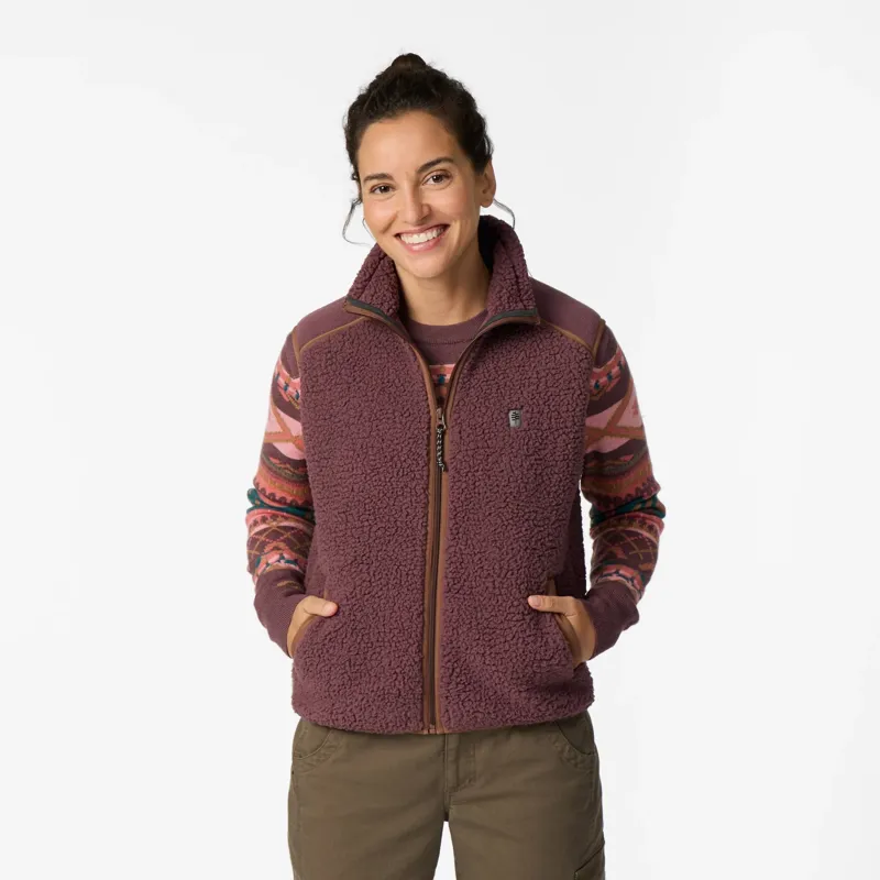 Royal Robbins Women's Palisades Vest in Huckleberry-1