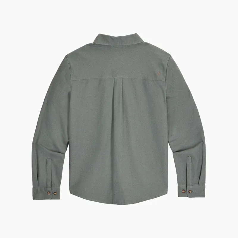 Royal Robbins Women's Lieback Button-Up L/S Shirt in Mineral Heather-1
