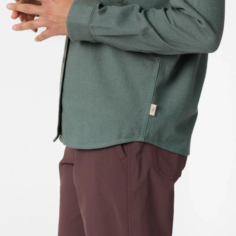 Royal Robbins Women's Lieback Button-Up L/S Shirt in Mineral Heather-6