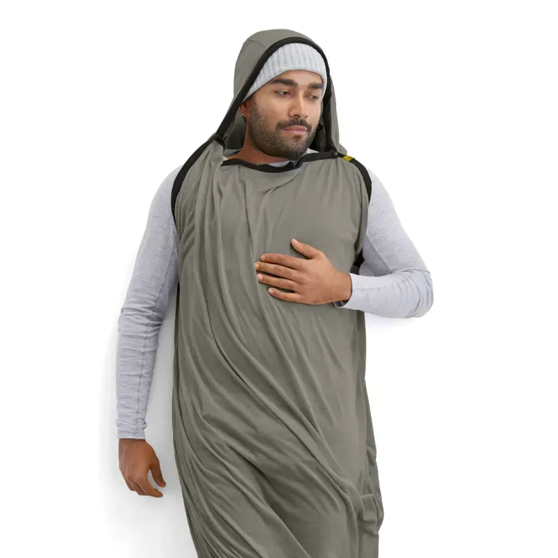 Sea To Summit Reactor Lightweight Sleeping Bag Liner Regular in Pewter-1
