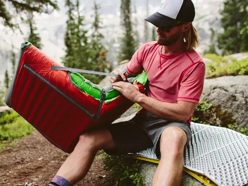 Therm-A-Rest Trekker 20in Chair in Tomato-2