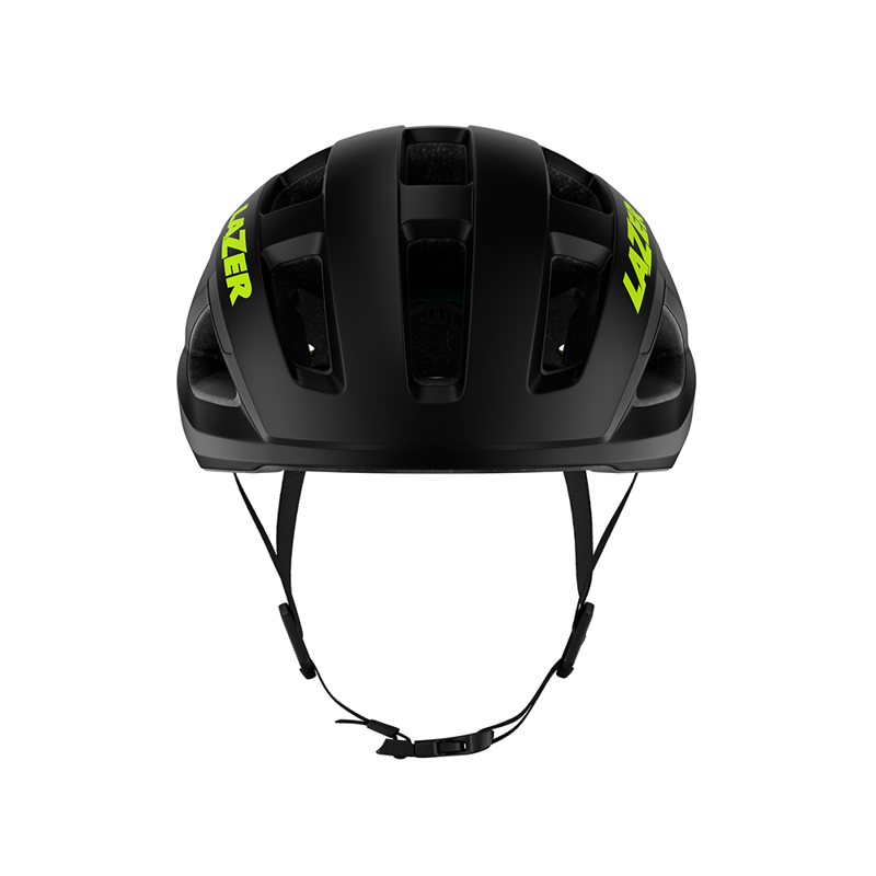 Lazer Tonic Kineticore Road Helmet in Black Flash Yellow-1