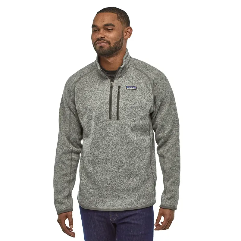 Patagonia Better Sweater Quarter-Zip Fleece in Stonewash-1