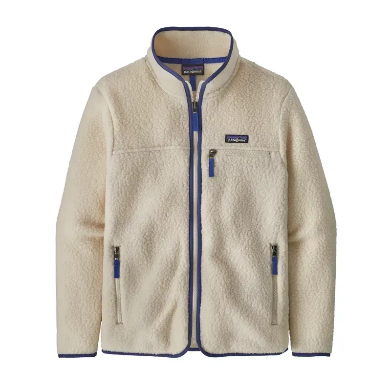 Patagonia Womens' Retro Pile Fleece Jacket in Natural