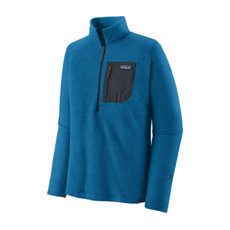 Patagonia R1 Air Zip Neck Pullover Fleece in Endless Blue