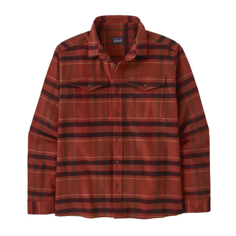 Patagonia Fjord Flannel Shirt in King: Dried Vanilla