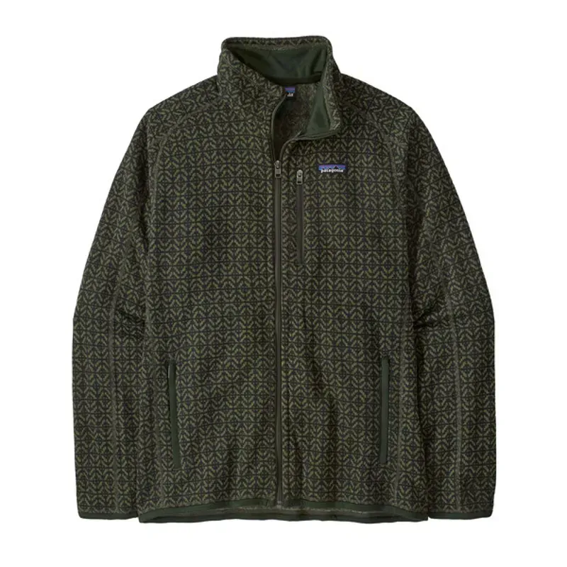 Patagonia Better Sweater Jacket in Scales: Old Growth Green