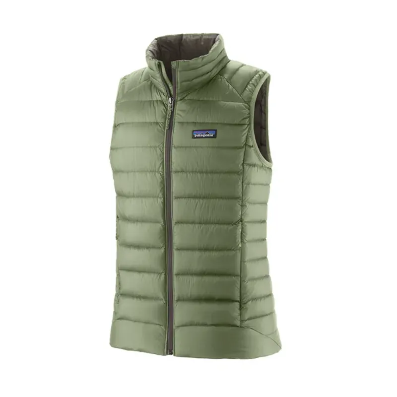 Patagonia Women's Down Sweater Vest in Terrain Green