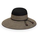Marseille Hat: BLACK/NATURAL