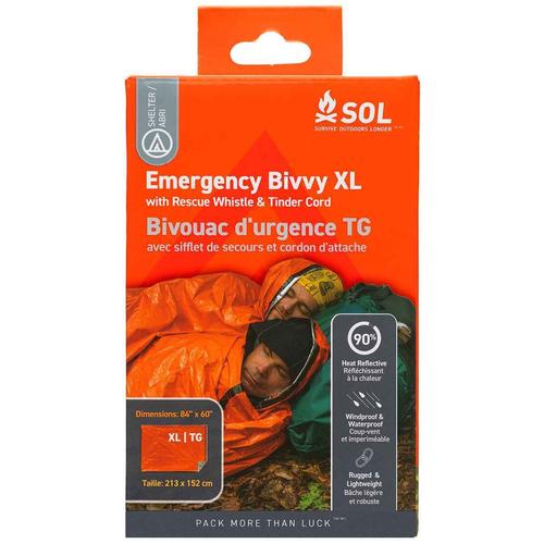 Sol Emergency Bivvy W/whistle Xl
