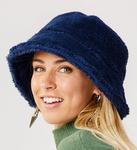 Sherpa Bucket Hat: NAVY