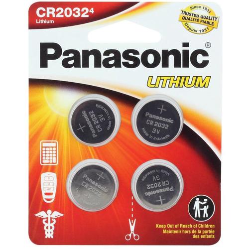 Cr2032 Lithium Coin Battery 4 Pack