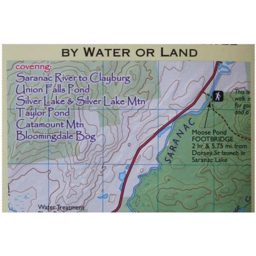 Adk Map Saranac River