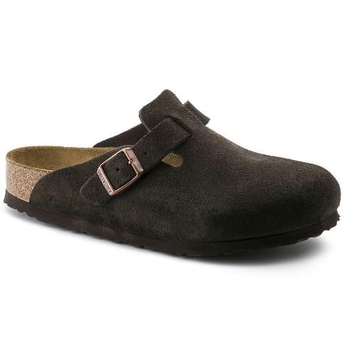 Wms Boston Soft Footbed Suede Leather