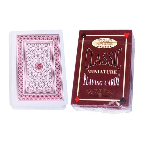 MINIATURE PLAYING CARDS