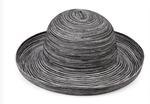 WALLAROO SYDNEY HAT: BLACK/WHITE