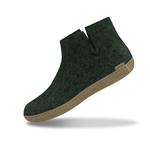 GLERUPS WOOL BOOT LEATHER SOLE: FOREST
