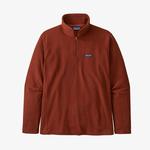 PATAGONIA MICRO D FLEECE PULLOVER: BARR_BARN_RED