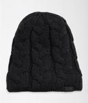 THE NORTH FACE CABLE MINNA BEANIE: JK3_TNF_BLACK