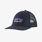 P6 Logo Lopro Trucker Hat: NVYB_NAVY_BLUE