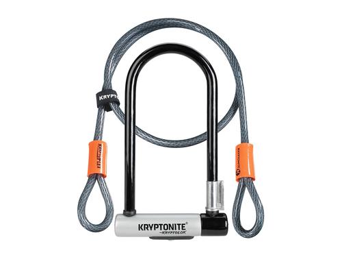 Kryptolok Standard U-lock W/ 4` Flex Cable