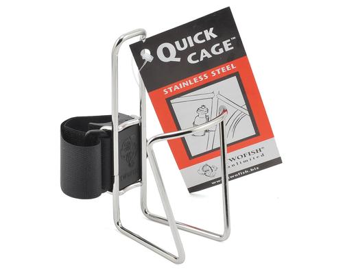 Quickcage Water Bottle Cage: Stainless